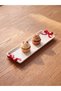 Rectangular Serving Plate with Bow, 28 cm - 2