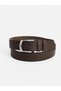 Trendy Picks from Kübra Butik: Faux Leather Men's Belt with Metal Buckle