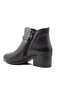 87506 Genuine Leather Black Women's Boots - 4
