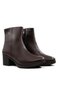 92162 Genuine Leather Brown Women's Boots - 5