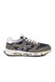 Men's Sneakers 2444 Charcoal Grey-Navy Blue - 2