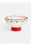 Printed ceramic footed bowl - 3