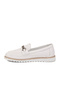 Women's Casual Shoes, Genuine Leather, Z273, White - 4