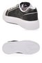 Men's Sneakers 26201 Black and White - 5