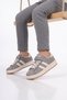 Children's Sneakers with Velcro, Coop, charcoal grey - 3