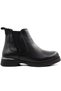 37154 Genuine Leather Black Women's Boots