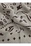 وشاح كتف مزين بشراشيب بنمط عرقي مقاس 100x100 سم - 3