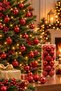 Christmas Tree Ornaments, Set of 24, 4 cm Christmas Balls, Christmas Decorations, New Year's Tree Balls - 2