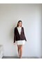 Button Detailed Oversize Cardigan - 4