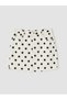 Two Mt Shop Quality Lcw Vision Ecru Denim Polka Dot Mini Women's Jean Skirt - 5