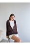 Button Detailed Oversize Cardigan