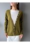 Button Detailed Oversize Cardigan - 6