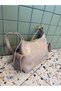 Women's Shoulder Bag with Two Side Pockets - 3