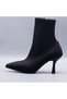 Camirly Women's Scuba Heeled Boots 8080-4