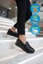 Women's Casual Shoes, Genuine Leather, 9059, Black
