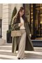 Women's Suede Leather Handbag Shoulder Bag - 3