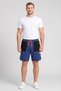 Men Sportswear Fit Outdoor Shorts, Navy - 2
