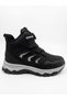 Boy's Mechanism Lace-Up Fur Lined Non-Slip Sole Winter Boots - 2