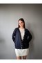 Button Detailed Oversize Cardigan - 2