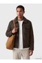 Trendy Picks from Kübra Butik: STANDARD Fit Plush Collar Men’s Coat with Yoke Detail - 2