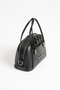 Luna Women's Mini Adjustable Strap, Zipper-Closure, Stylish Hand and Shoulder Bag, Matte Black - 4