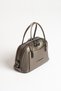 Luna Women's Mini Adjustable Strap, Zipper-Closure, Stylish Clutch Bag and Shoulder Bag in Platinum - 4