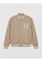 Trendy Picks from Kübra Butik: STANDARD Fit Suede Men's College Jacket - 7