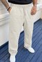 Men's High-Waisted Crepe Linen Pants - 6