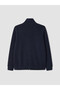 Trendy Picks from Kübra Butik: Men’s Zipper Sweatshirt with a Mock Neck and Yoke Detail - 7