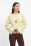 Daisy-Embroidered Tunic 13252 - YELLOW - 2