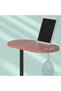 Bamboo side table, adjustable - 7
