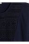 Trendy Picks from Kübra Butik: Tie-Detail Blouse with Embroidered Collar - 8
