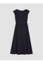 Trendy Picks from Kübra Butik: Off-the-Shoulder, Drawstring Waist, Textured Dress - 6