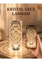 Plentiful Crystal Touch-Activated and Remote-Controlled Table and Night Light