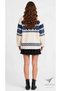 Women's Patterned Plush Jacket - 2
