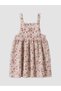 Trendy Picks from Kübra Butik: Ruffled Floral Girl's Dress - 4