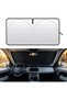 Front Windshield Sun Shade, Size 150×80 cm – Heat and Sunlight Reflector – Foldable Front Sun Shade - 6