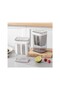 Yogurt Straining and Storage Container, 2.2 Liters – Yogurt Strainer with Mesh, Straining Yogurt Set with Locking Lid - 4