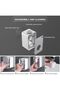 Wall Mounted Automatic Toothpaste Dispenser, No-Drill Adhesive Installation, Food Grade Plastic for - 6