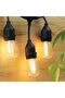 Outdoor String Lights 36FT with 12Pcs E27 Sockets Warm White 2700K - 7