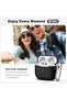 غطاء سيليكون ناعم لسماعات AirPods 5 و AirPods 4 - أسود - 3