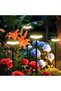 4 Pcs Outdoor Solar Walkway Lights, Warm White - 7