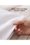 King Pillow Cases - 4 Pack - Envelope Closure - Soft Brushed Microfiber Fabric - Shrinkage and Fade - 2
