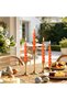 Candles 4 PCS 7 Inch Thick Spiral Taper Candles - 7