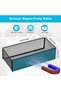 Magnetic Spice Rack Organizer with 10 Hooks, Space-Saving Kitchen Magnet Shelf for Cabinet & Refrige - 7