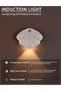 Motion Sensor Light, 3-color Adjustable Brightness Shell Night Wall Light, Wireless Indoor Wall Lamp - 5