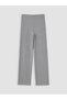 Peak New Season Gray Women's Knit Pants with Elastic Waistband - 6