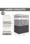 2-Pack Large Laundry Basket,Freestanding＆Waterproof Laundry Hamper, Collapsible Tall Clothes Hamper - 2