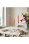 Candles 4 PCS 7 Inch Thick Spiral Taper Candles - 4