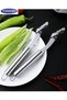 Fruit and Vegetable Corer Tool, Multi-Function Stainless Corer and Pitter Remover Set for Apple, Pea - 7